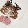 Doll Graphic T-Shirt, Beige - T-Shirts - 2