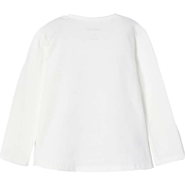 Butterfly Applique Graphic T-Shirt, White - T-Shirts - 5
