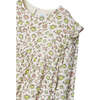 Floral Print Ruffle Dress, Green - Dresses - 3