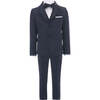 Peak Lapel Tuxedo, Navy - Suits & Separates - 1 - thumbnail