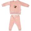 Squirrel Graphic Outfit, Pink - Mixed Apparel Set - 1 - thumbnail