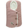Knitted Button Swaddle, Pink - Swaddles - 1 - thumbnail