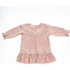 Floral Print Ruffle Dress & Headband, Pink - Dresses - 3