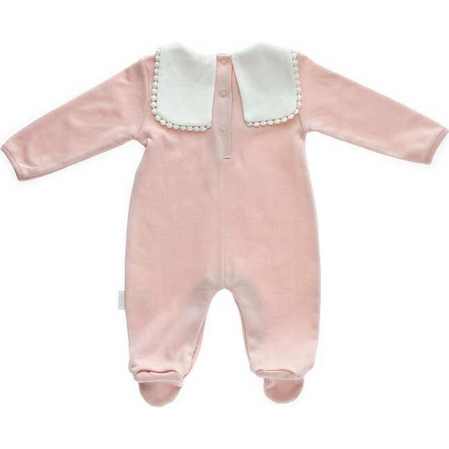 Fairy Print Babysuit, Pink - Onesies - 3
