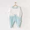 Dragonfly Ruffle Babysuit, White - Onesies - 2