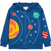 Solar System Hoodie, Blue - Sweatshirts - 1 - thumbnail