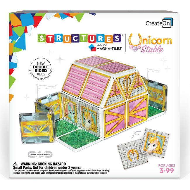 Magna-tiles® Structures® Unicorn Stable