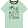 Wild Adventure Tee, Green - T-Shirts - 1 - thumbnail