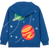 Solar System Hoodie, Blue - Sweatshirts - 2