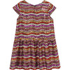 Wavy Sequin Dress, Multicolored - Dresses - 2
