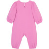 Holiday Embroidery Coverall, Violet - Onesies - 2