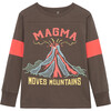 Volcano Tee, Grey - T-Shirts - 1 - thumbnail