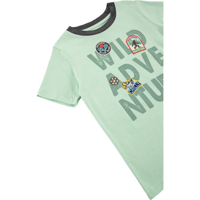 Wild Adventure Tee, Green - T-Shirts - 3