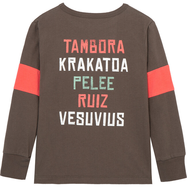 Volcano Tee, Grey - T-Shirts - 2