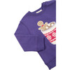 Gingerbread Man Tracksuit, Purple - Mixed Apparel Set - 3