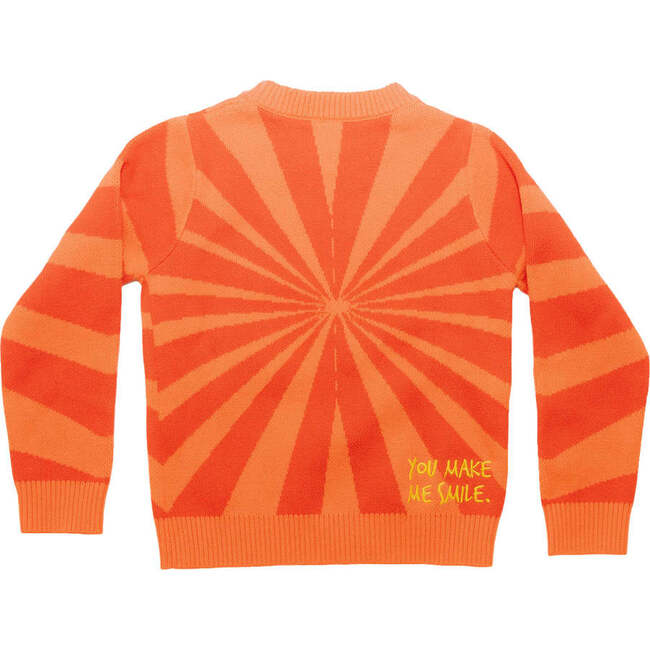 Smile Sweater, Red - Sweaters - 3