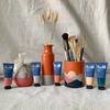 Home Pottery Kit with Paint Set, Earth Tones - Painting - 2
