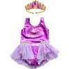 Extravaganza Leotard TuTu Set, Purple - Costumes - 1 - thumbnail