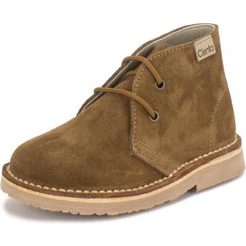 Suede Lace Up Boots, Tan