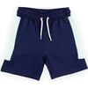 Jet Short, Navy and Pale Blue - Shorts - 1 - thumbnail