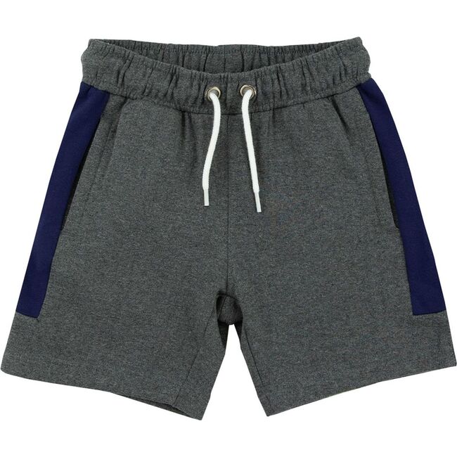 Jet Short, Charcoal Heather and  Navy