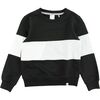 Dash Crewneck, Black - Sweatshirts - 1 - thumbnail