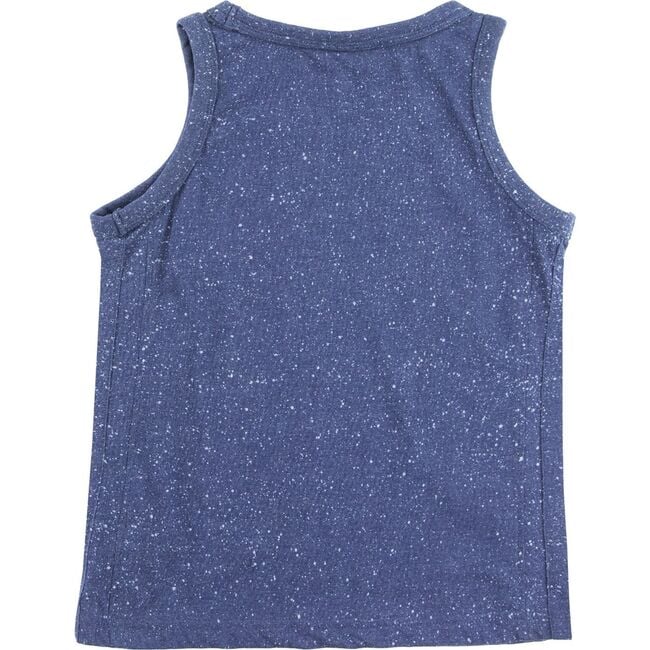 Harrell Tank Top, Navy Splatter - T-Shirts - 2