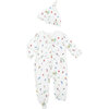 Ski Racing Onesie with Hat, Red - Onesies - 1 - thumbnail