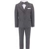 Peak Lapel Tuxedo, Grey - Suits & Separates - 1 - thumbnail