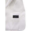 Peak Lapel Tuxedo, Cream - Suits & Separates - 2