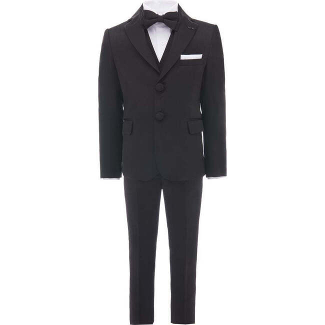 Peak Lapel Tuxedo, Black - Suits & Separates - 1