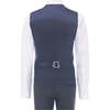 Peak Lapel Tuxedo, Blue Grey - Suits & Separates - 4