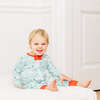 North Pole Christmas Zip Baby Onesie, Multicolor - Pajamas - 4 - thumbnail