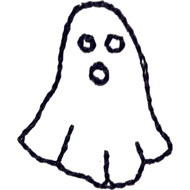 Boo Halloween Ghost Sweatpants, Cream - Sweatpants - 3