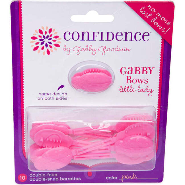 Little Lady GaBBY Bows, Pink (10 Pieces)