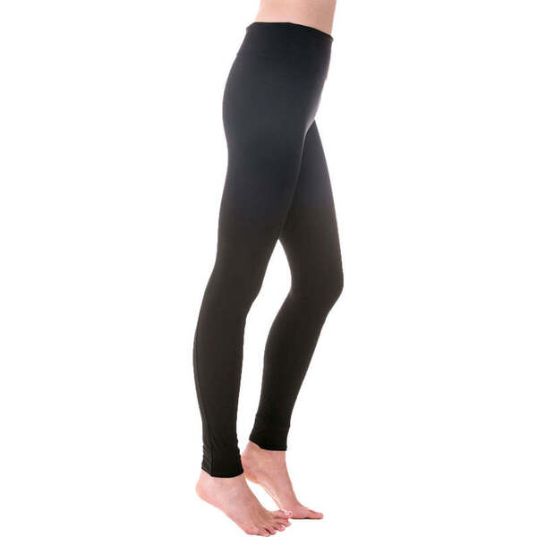 Plush Fleece-Lined High-Waisted Matte Spandex Leggings Black XS at   Women's Clothing store