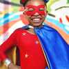 Star Bright Super Hero Costume Set, Red - Costumes - 5