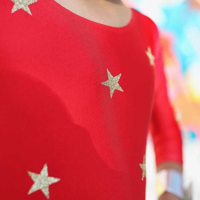 Star Bright Super Hero Costume Set, Red - Costumes - 6
