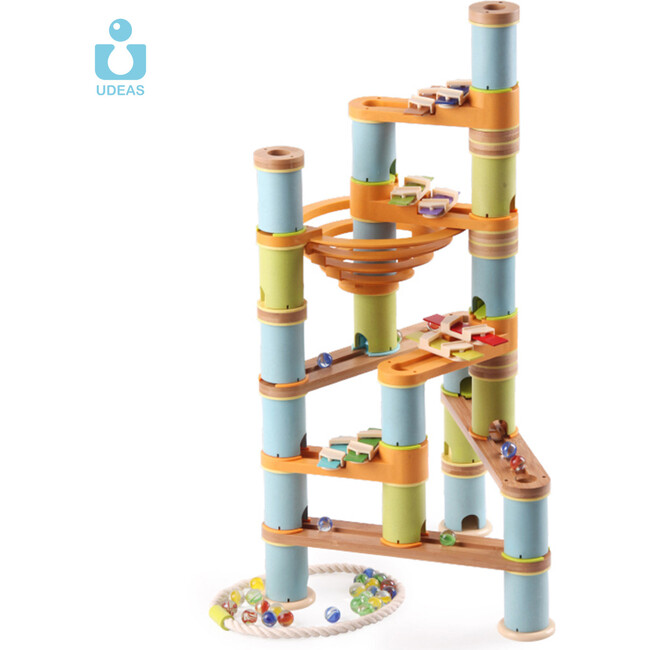 Udeas Bamboo Build & Run, 98 Piece Musical Kit - Developmental Toys - 4