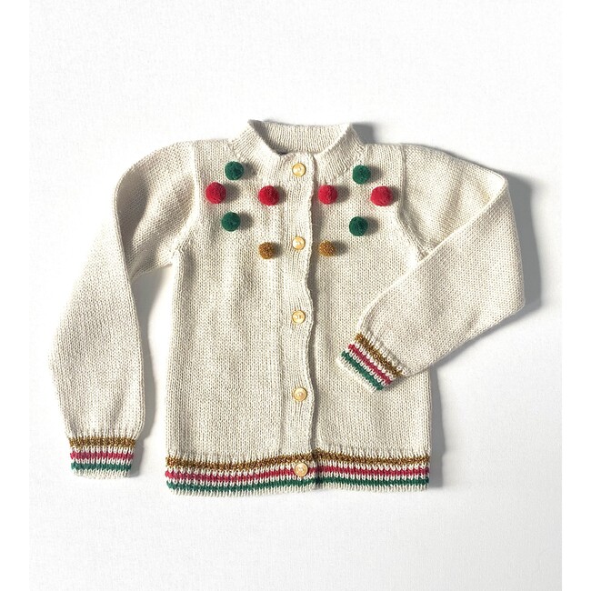 Exclusive Holiday Ivory Cardigan