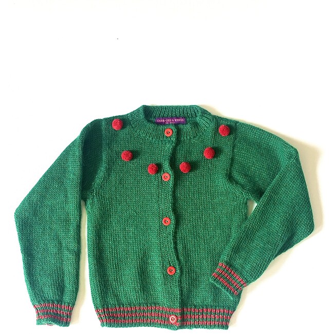 Exclusive Holiday Emerald Cardigan - Cardigans - 1