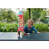 Stacking Tower On the Road w/ wood vehicles - Blocks - 3