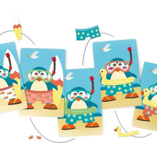 Compact Matching Game Penguin - Games - 4