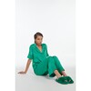 Women's Reece Verdant Green Alt-Silk Pajamas - Pajamas - 4
