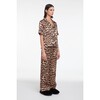 Women's Bella Leopard Alt-Silk Pajamas - Pajamas - 4
