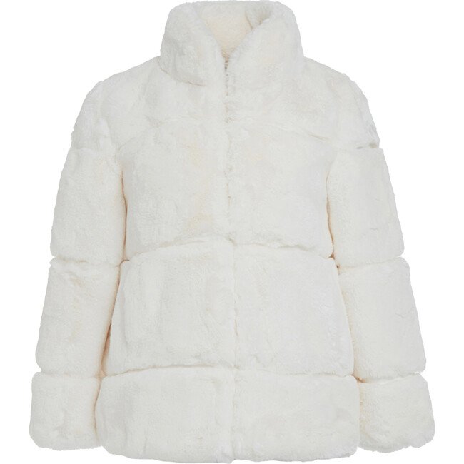 Women's Skylar Faux Fur Jacket, Ivory