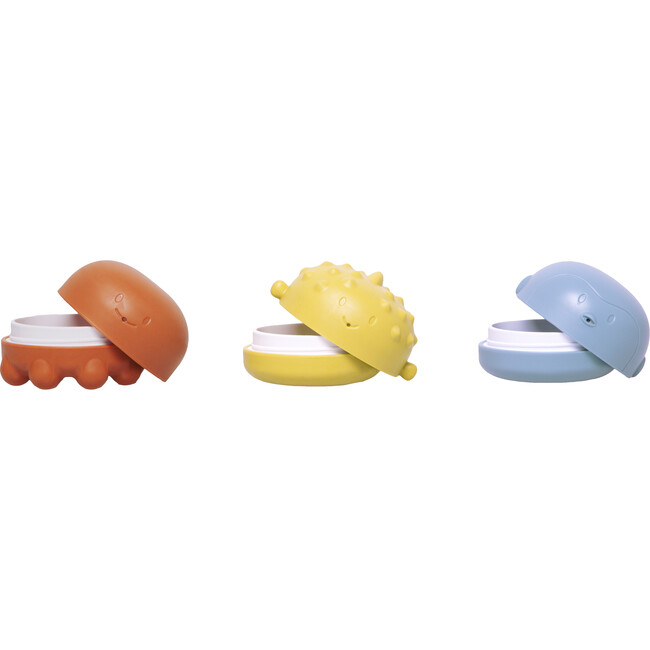 Squeeze Bath Toys, Muted - Bath Toys - 3