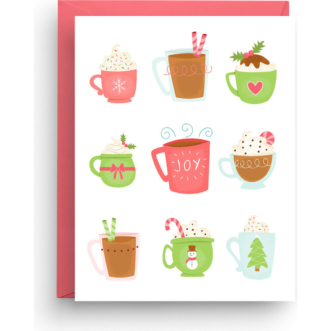Holiday Mugs Christmas Card