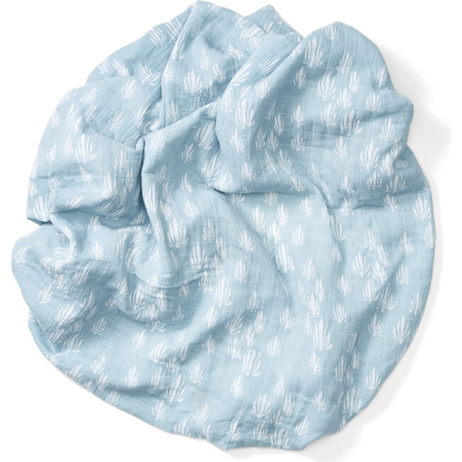 Crib Sheet - Seaweed | Bay Blue - Crib Sheets - 1