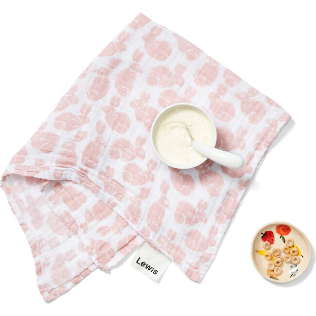 Burp Cloth Set - Bunny | Blush - Burp Cloths - 3
